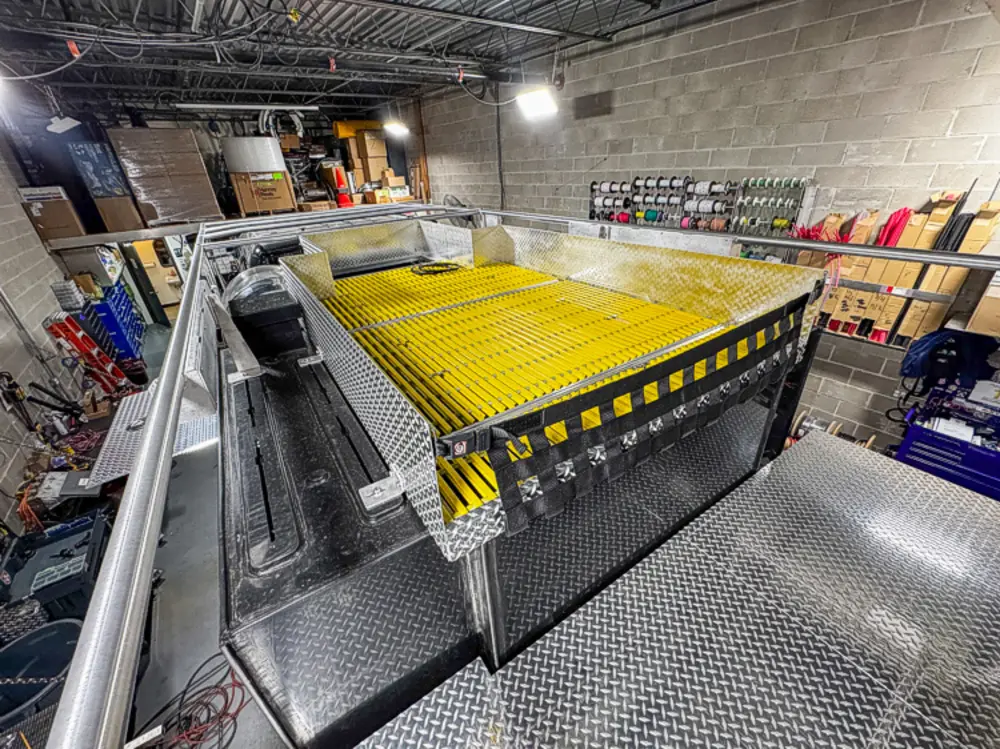 Rear module view with chevron panel pieces, photo 15 of 303.